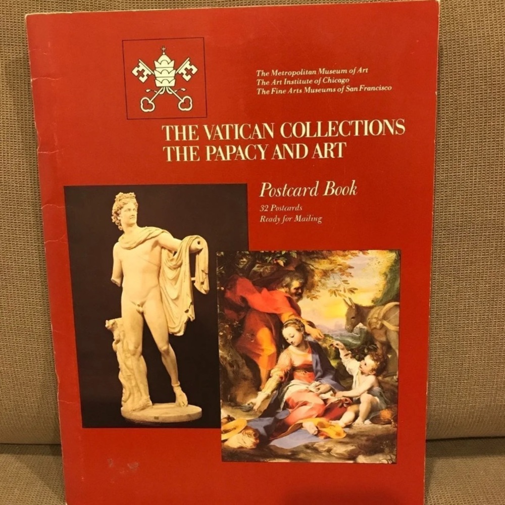Vatican postcards book